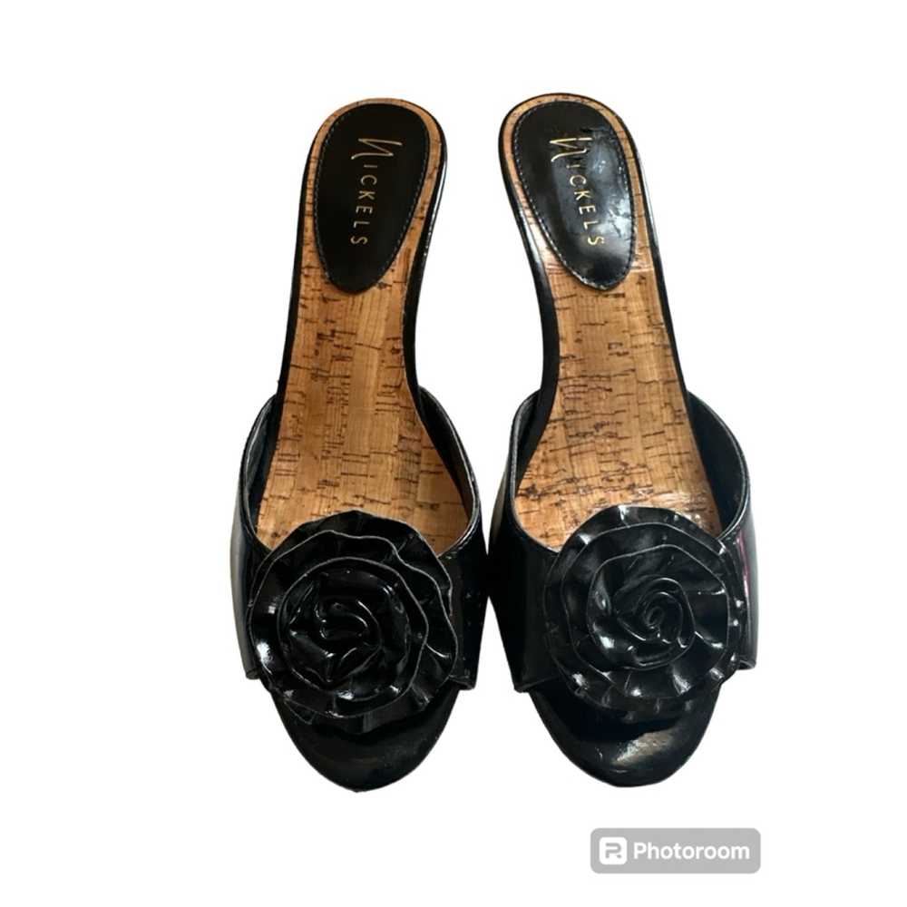 Women's Wickerels Heels Shoes Size 7 Black
